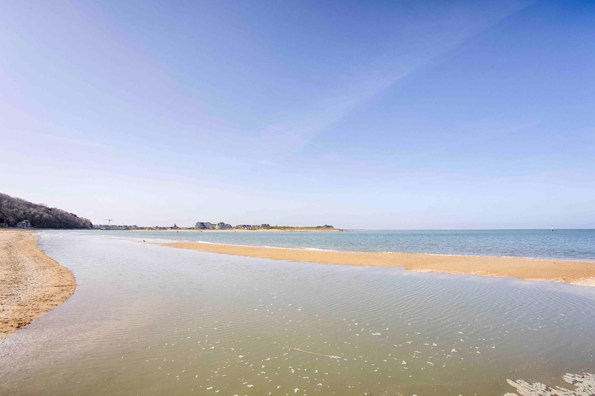 Welc'Home In Houlgate - Vue Et Acces Direct Sur Mer Exterior photo