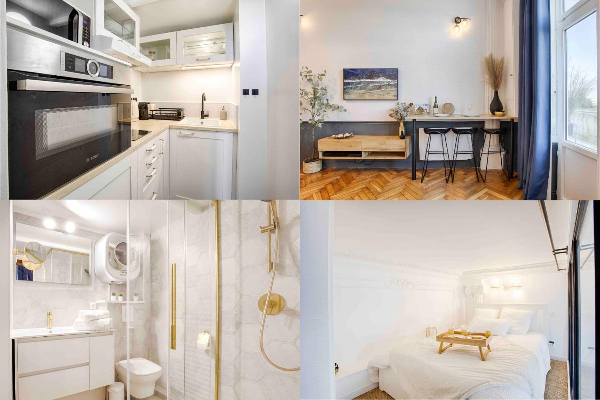 Welc'Home In Houlgate - Vue Et Acces Direct Sur Mer Exterior photo